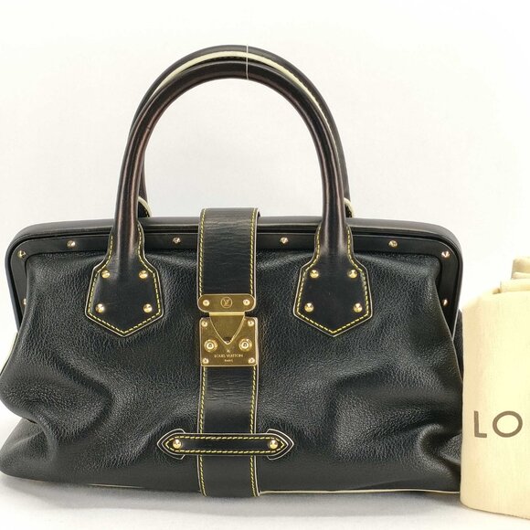 Louis Vuitton Handbags - Louis Vuitton Suhali Handbag Leather Black EUC